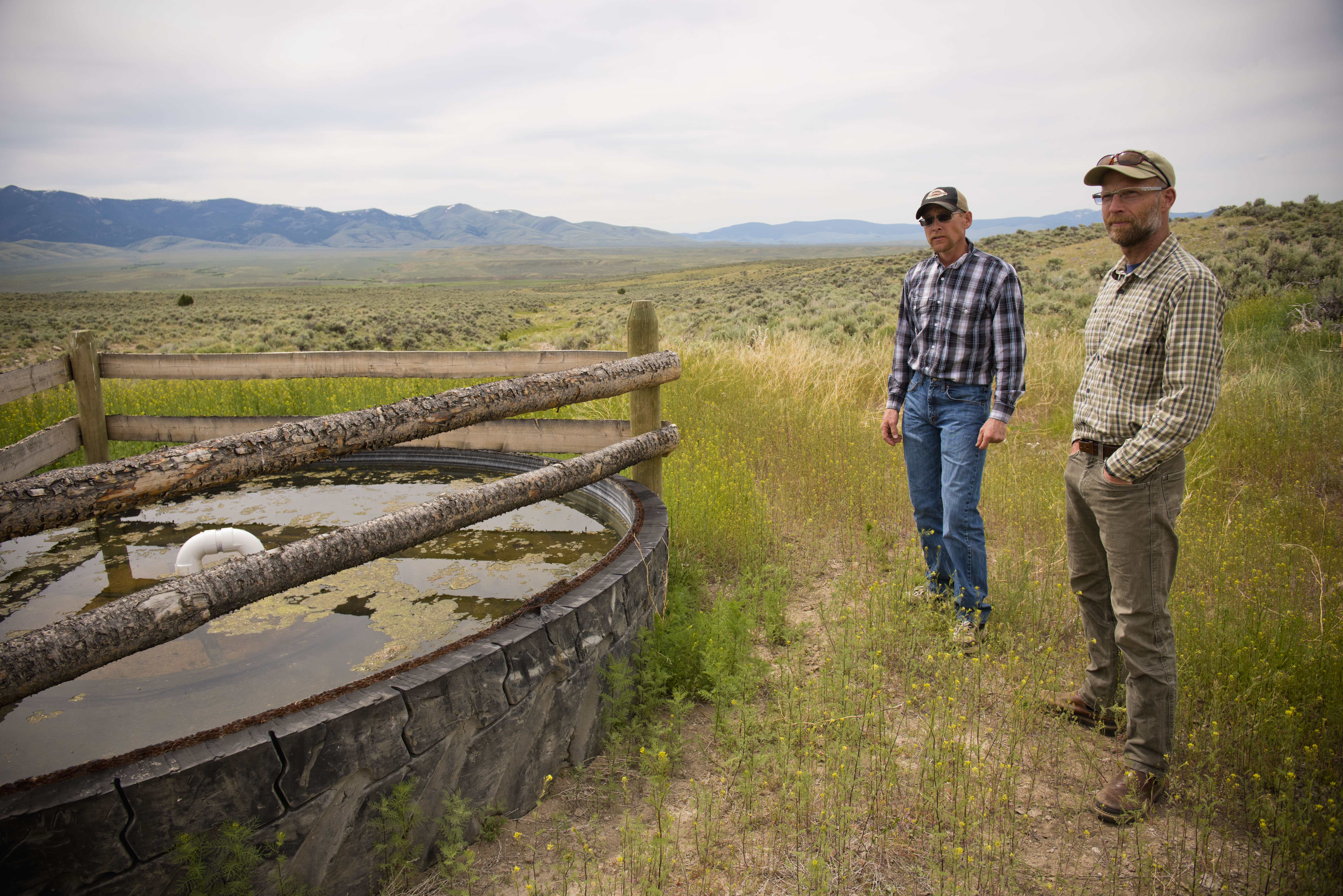 Eric Hansen worked with Jim Berkey of The Nature Conservancy to place an easement on his working ranch in Montana.